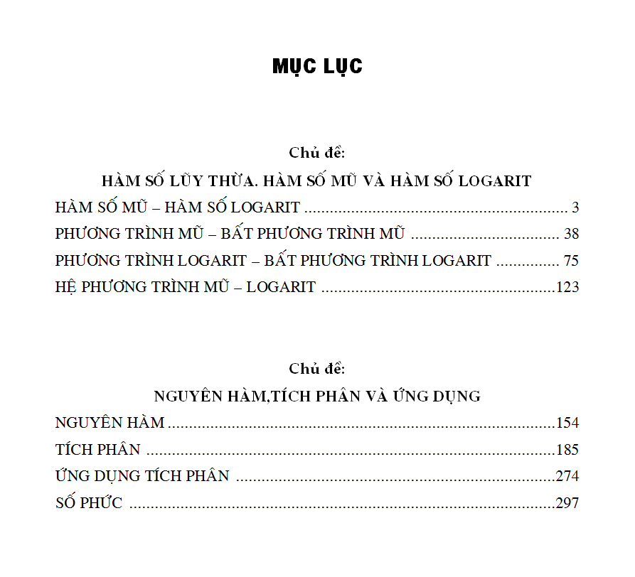 Mục lục